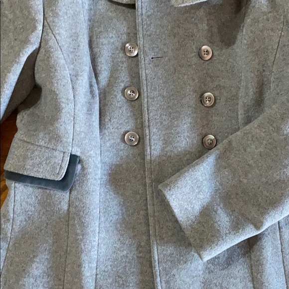 Cropped grey coat - Picture 3 of 4
